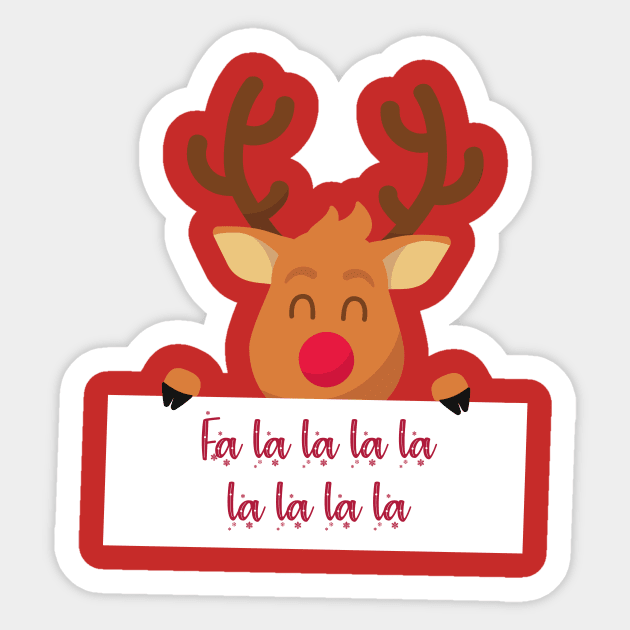 Fa la la la la Sticker by Love83